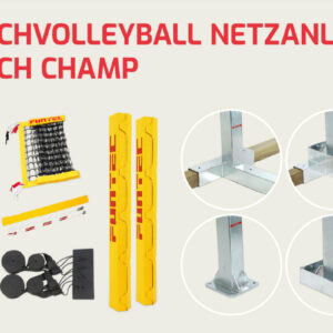 Filet de beach-volley Beach Champ - distributeur officiel FUNTEC