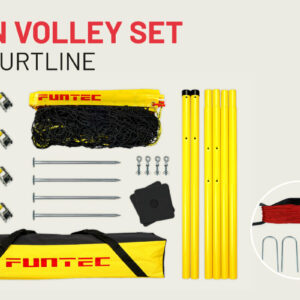 Kit de beach-volley transportable Fun Volley - distributeur officiel FUNTEC